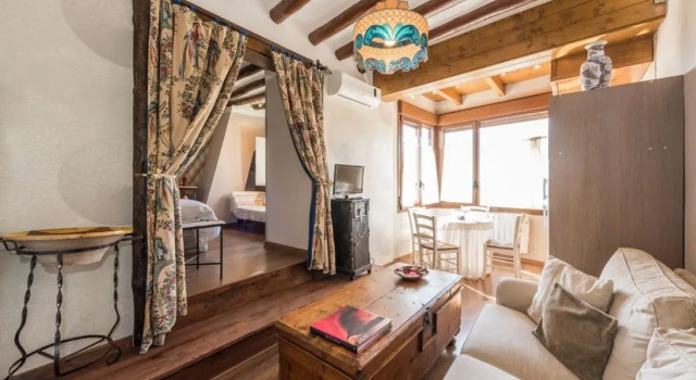Апартаменты c 1 комнатой Apartamentos Vino Tinto y Restaurante Tomate Rosa
