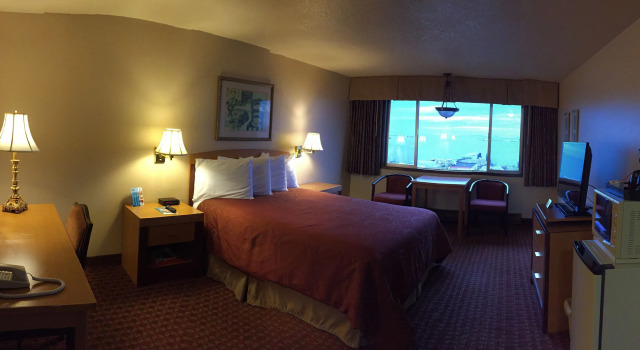 Двухместный номер с видом на гавань Port Angeles Inn
