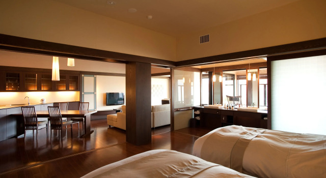 Люкс Premium Lake Shikotsu Tsuruga Resort Spa Mizu no Uta