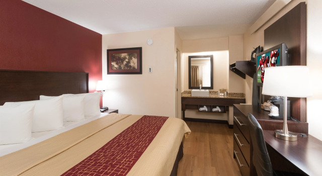 Двухместный номер Standard Red Roof Inn PLUS+ Ann Arbor - U of Michigan North