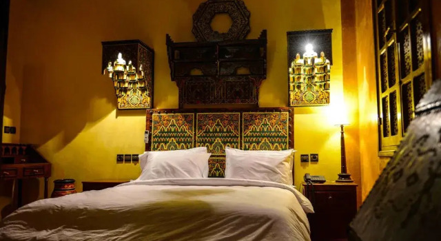 Двухместный номер Deluxe с балконом Hotel des Oudaias