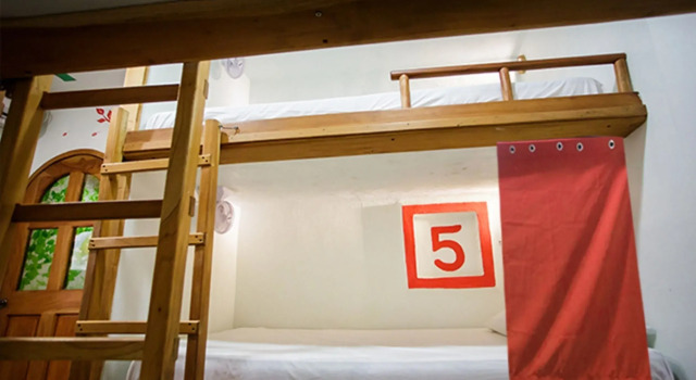 Кровать в общем номере (женский номер) Hostel Natura