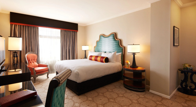 Четырёхместный номер Deluxe с видом на город The Huntington Hotel