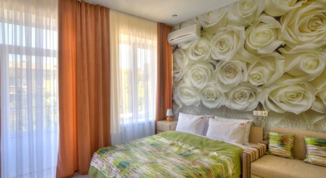 Standard Doppel Zimmer mit Balkon Fire Inn