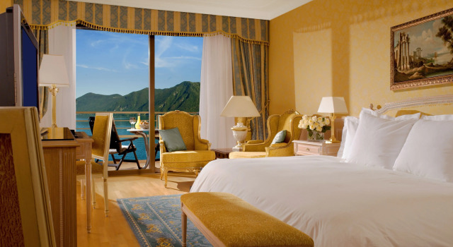 Двухместный номер Deluxe Executive с видом на озеро Hotel Splendide Royal