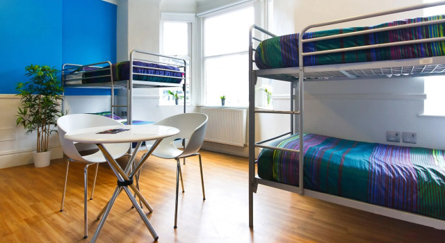 Кровать в общем номере NosDa Hostel