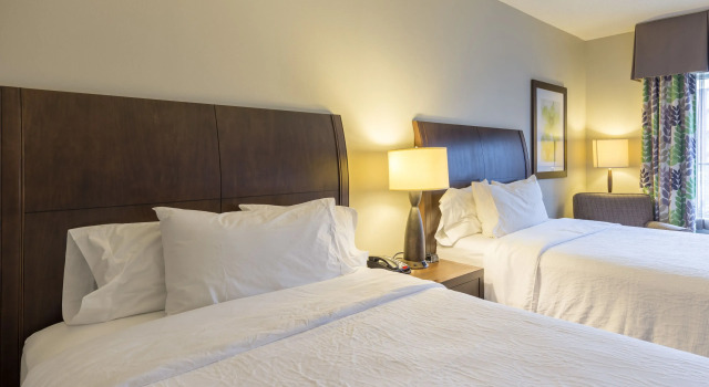 Четырёхместный номер Standard Hilton Garden Inn Raleigh Cary