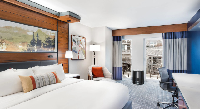 Двухместный номер Standard с балконом The Heathman Hotel Kirkland