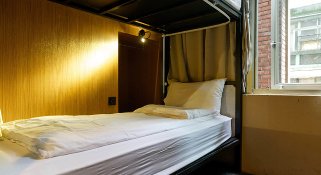 Кровать в общем номере (женский номер) Angels Hostel Taipei Ximen