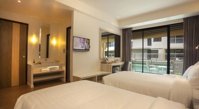 Номер с доступом в бассейн Sand Dunes Chaolao Beach Resort
