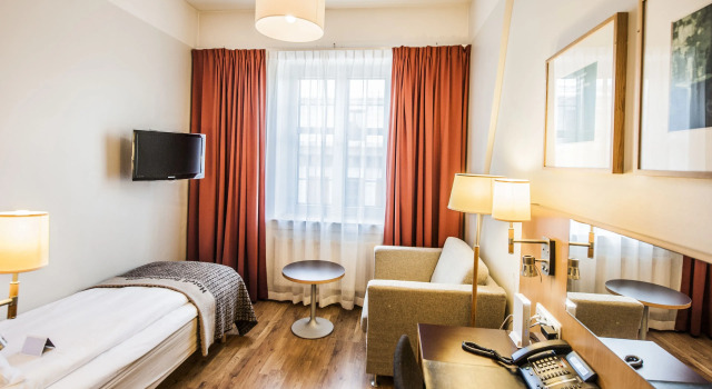 Standard- Enkelt værelse Hotell Bondeheimen