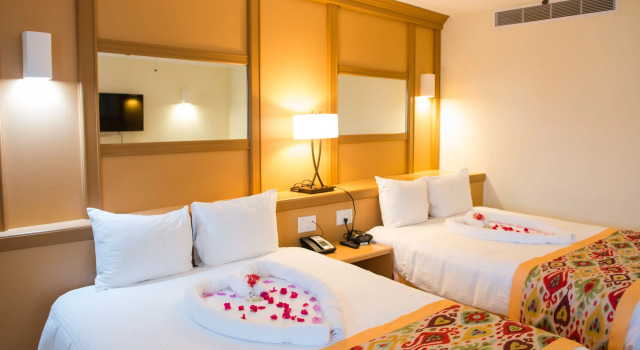 Номер Luxury Ocean Terrace Inn