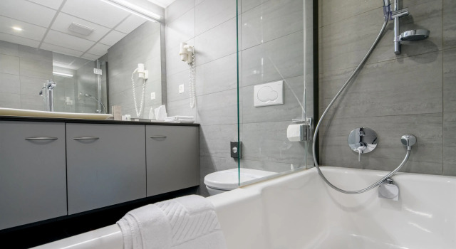 Номер Executive Hôtel Rallye & Entrées aux Bains de la Gruyère