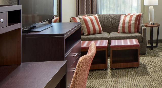 Двухместная студия люкс Staybridge Suites Anaheim At The Park by IHG