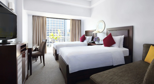 Deluxe double chambre avec balcon Copthorne Kings Hotel Singapore