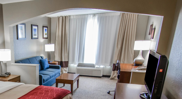 Двухместный люкс Comfort Inn & Suites Pittsburg KS