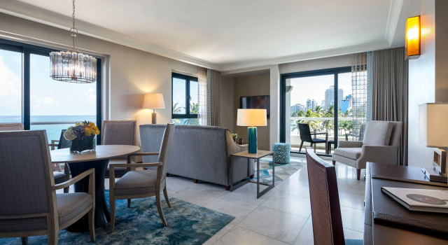 Люкс c 1 комнатой oceanfront Condado Vanderbilt Hotel