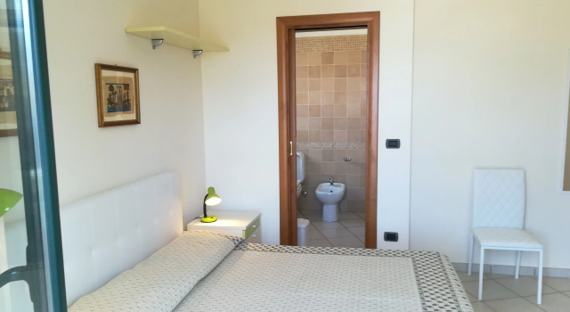 Двухместный номер Deluxe с балконом и с частичным видом на море La Collina Capo dOrlando