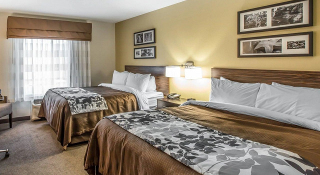 Четырёхместный номер Standard Sleep Inn & Suites Jasper I-22