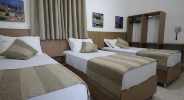 Трёхместный номер Standard Hotel Dom Passos
