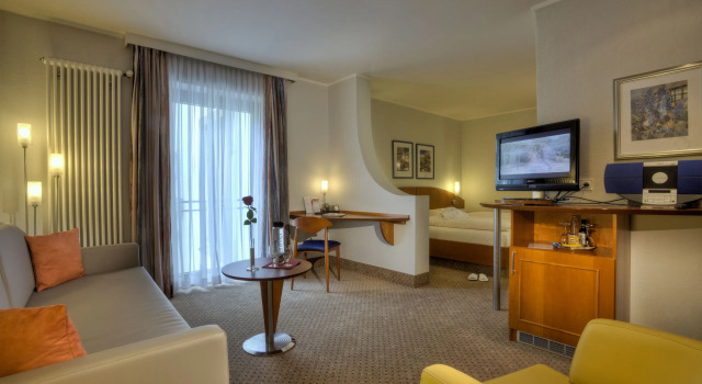 Conforto quarto Hotel Schiller