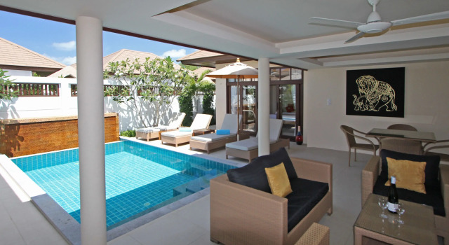 Вилла с 2 комнатами Samui Boat Lagoon