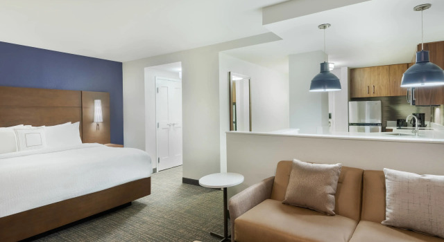 Двухместная студия Residence Inn by Marriott Buffalo Downtown