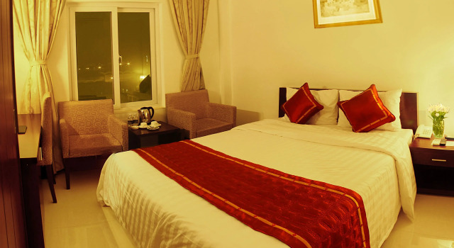Номер Deluxe Thanh Uyen Hotel