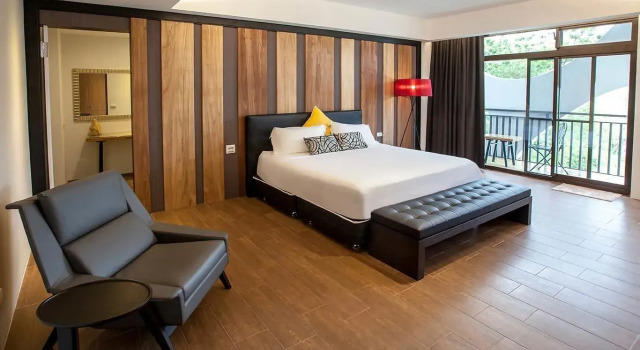 Luxo quarto varanda W Star