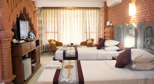 Номер Deluxe с видом на реку KMA Bagan Hotel River View