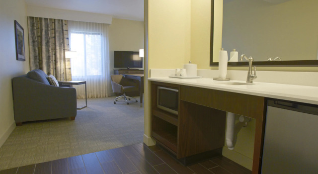 Двухместный люкс Hampton Inn & Suites Nampa at the Idaho Center