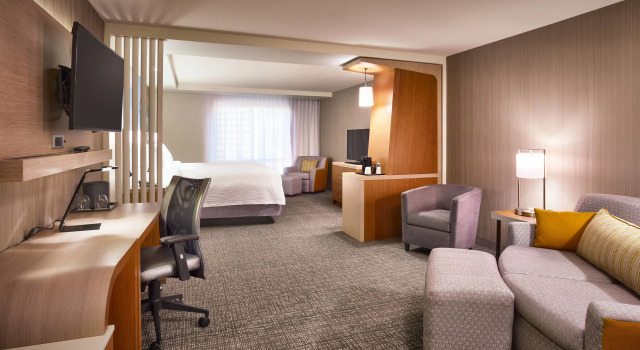 Номер Standard Courtyard by Marriott Salt Lake City Downtown