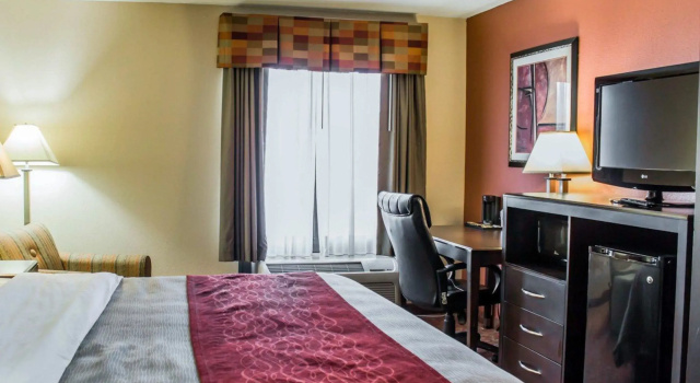 Двухместный номер Standard Quality Inn Raleigh Downtown