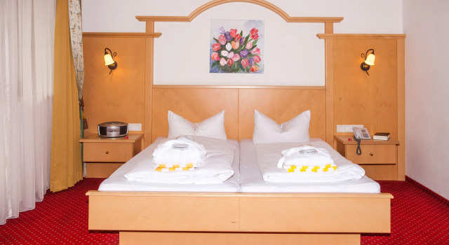 Двухместный номер Deluxe с балконом и с видом на горы Vital Sporthotel Kristall