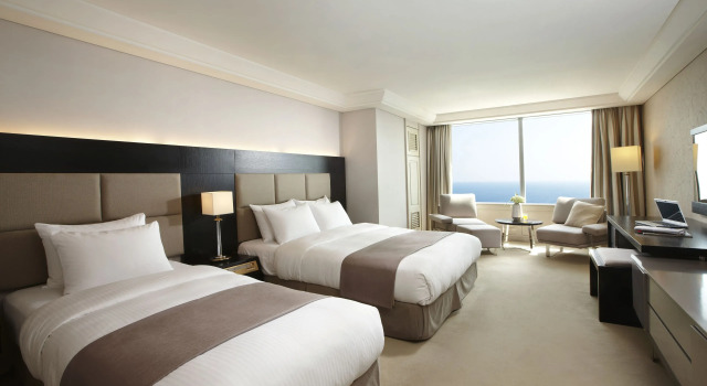 Семейный номер Deluxe с видом на город Haeundae Grand Hotel