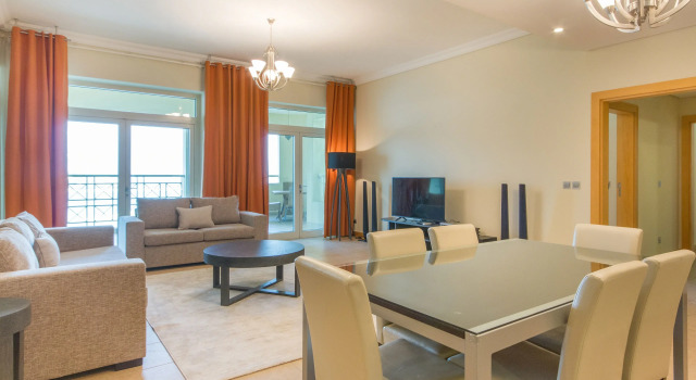 Bespoke Residences - Shoreline Al Haseer, Забронировать Апартаменты/квартира Пальма Джумейра , рядом с Jumeirah Palm Tram Station