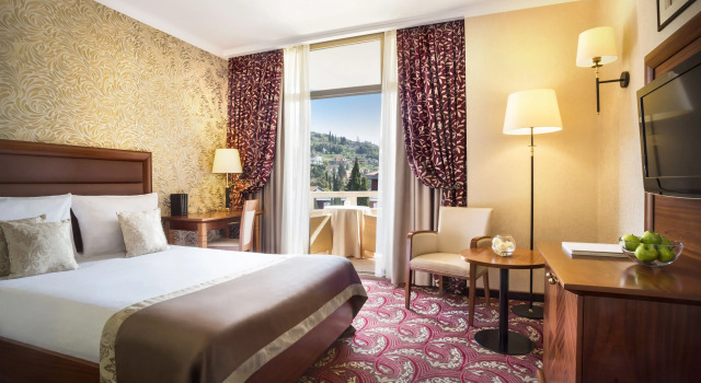 Одноместный номер Standard с балконом и с видом на парк Remisens Hotel METROPOL