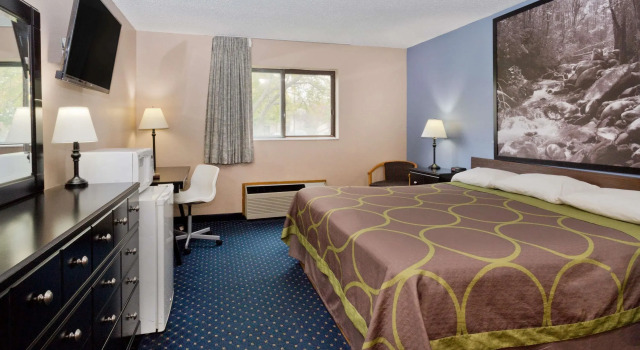 Двухместный номер Standard Super 8 by Wyndham Rockford I-90 Casino District