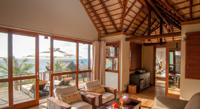 Domek z widokiem na ocean Massinga Beach Lodge