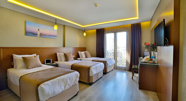 Трёхместный номер Standard Corner Hotel Laleli