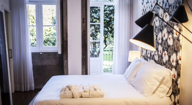 Двухместный номер Standard с балконом и с красивым видом из окна Oporto Loft