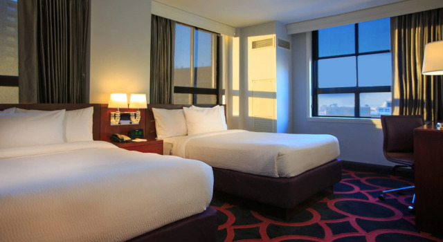 Четырёхместный номер Standard Courtyard by Marriott Boston Downtown