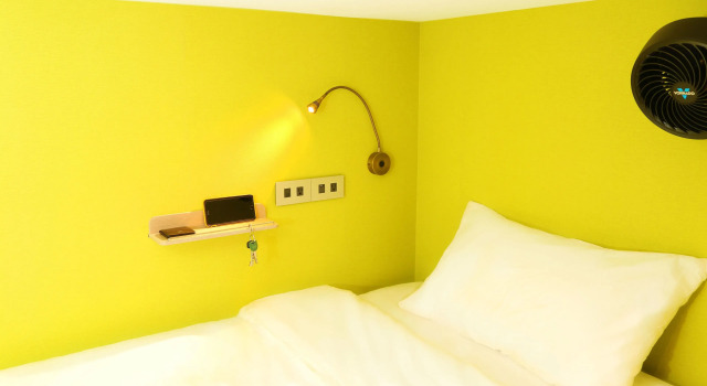 Bett im Wohnheim Mono Hostel