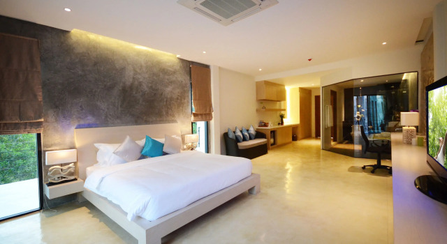 Люкс с видом на бассейн Wanaburi Resort