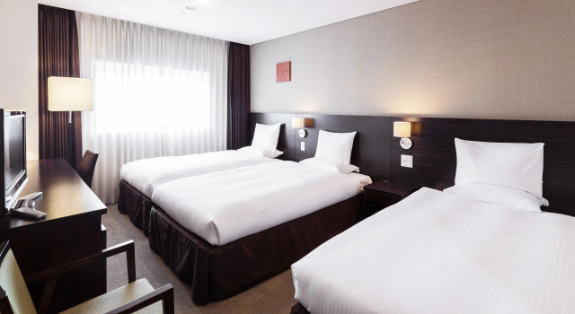 Трёхместный номер Standard Art Hotel Hirosaki City