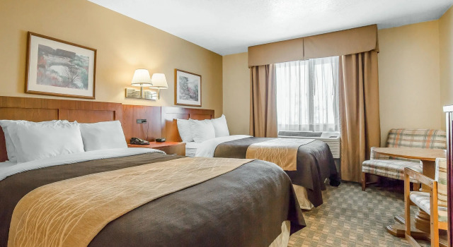 Четырёхместный люкс Quality Inn & Suites Fillmore I-15