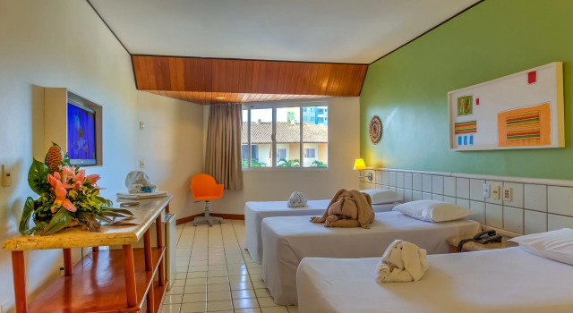 Трёхместный номер Standard Hotel Aldeia da Praia