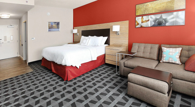 Двухместная студия TownePlace Suites by Marriott Grove City Mercer/Outlets