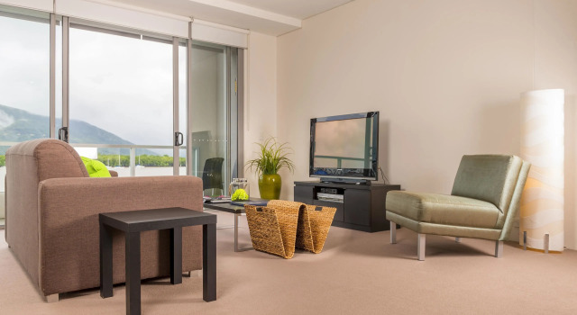 Апартаменты Standard c 1 комнатой с балконом и с видом на гавань Cairns Private Apartments