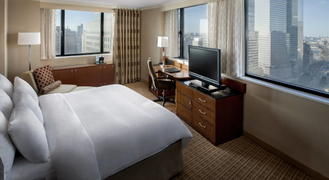 Двухместный полулюкс New York Marriott Downtown
